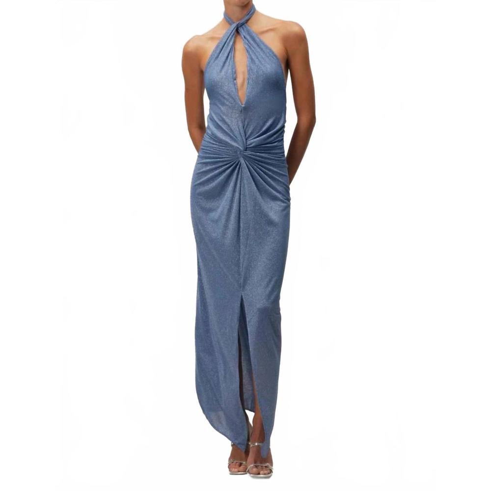 NEW BOABAB linus dress in blue shimmer